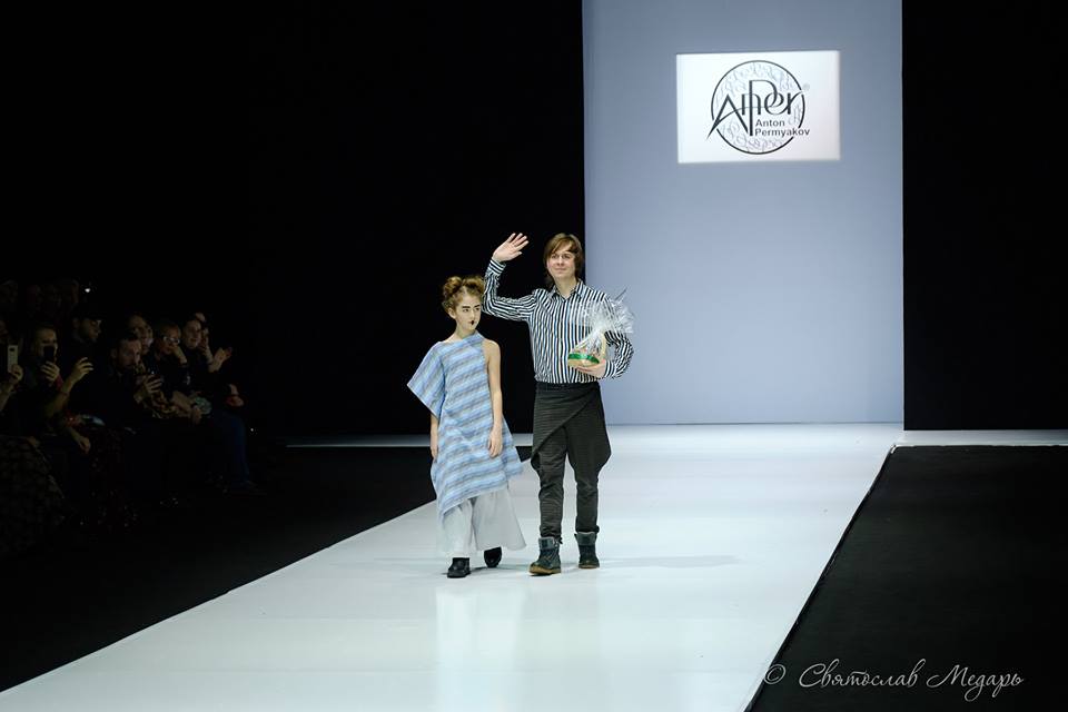 Показ коллекции бренда «AnPer» на XXV юбилейной неделе моды в Москве - «Технологический университет»