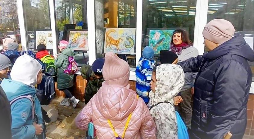 Выставка студенческих работ в детской библиотеке г.о. Королёв - «Технологический университет»
