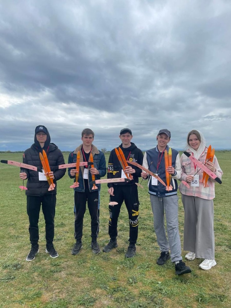 Members of the University Student Design Bureau are the winners of the Cup of Russia on Model Aviation Sport 