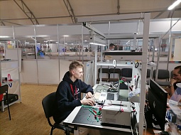 ������ � ������� � ��������� ���������������� ������������ � ������ IX ������������� ���������� WorldSkills