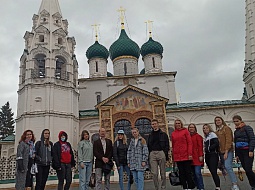 Поездка студентов кафедры гуманитарных и социальных дисциплин в Ярославль