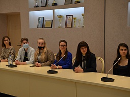 Встреча ректора с призёрами и победителями всероссийских конкурсов