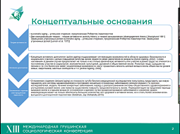 ������� ������������� ������� ������������ � ���������� ��������� �� XIII ������������� ���������� ��������������� �����������