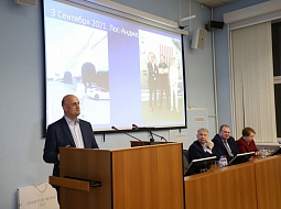 Grandson of Sergey Korolev held a space lecture for University students 