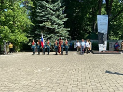 Студенты и преподаватели университета почтили память погибших в годы Великой Отечественной войны