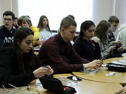 Школьники Королёва приняли участие в Университетских субботах